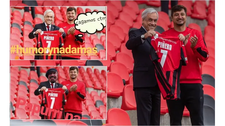 Sebastián Piñera y Nicolás Peric