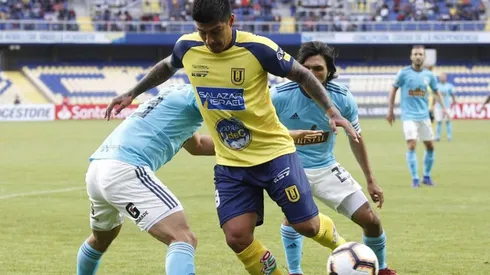 Patricio Rubio marcó un poker en el duelo en Collao contra los peruanos