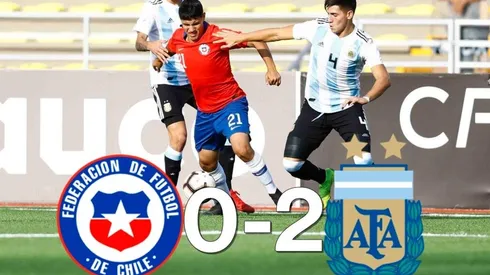 Chile pierde con doblete de Matías Godoy