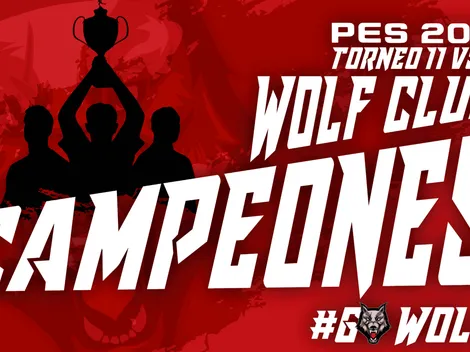 Wolf Club eSports se consagró campeón del torneo 11 vs 11 de PES 2019