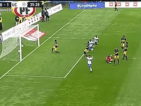 [Cuadro a cuadro] Así fue el gol de Carreño que adelantó a la UC