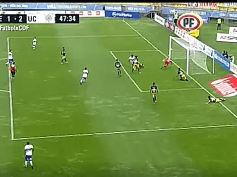 [Cuadro a cuadro] Así fue el 2-1 de la UC: Primer gol de Duvier Riascos