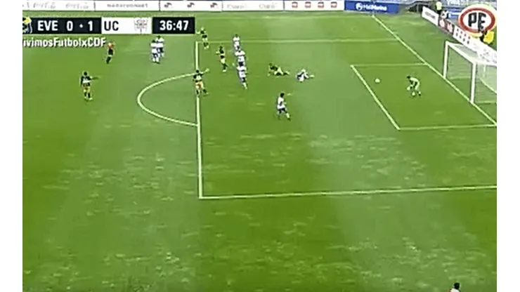 El instante en el que caen en el área