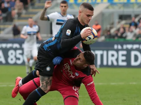 Icardi volvió a San Siro y fue abucheado por la Curva Norte