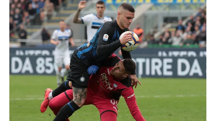 Icardi volvió a San Siro y fue abucheado por la Curva Norte