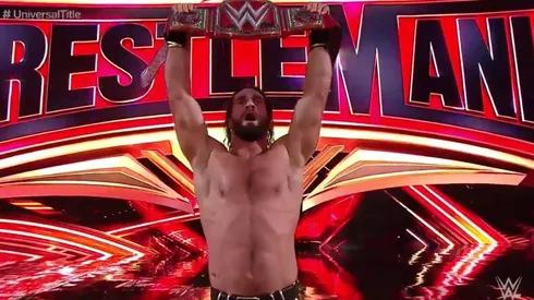 Seth Rollins venció a Brock Lesnar y abrió WrestleMania 35 como el nuevo campeón Universal