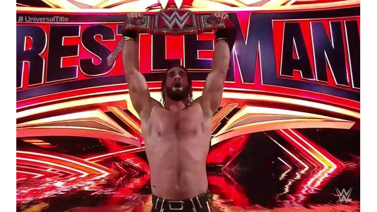 Seth Rollins venció a Brock Lesnar y abrió WrestleMania 35 como el nuevo campeón Universal