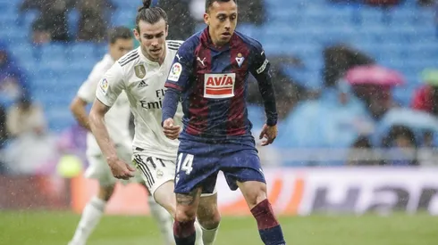 Orellana contra el Real Madrid.