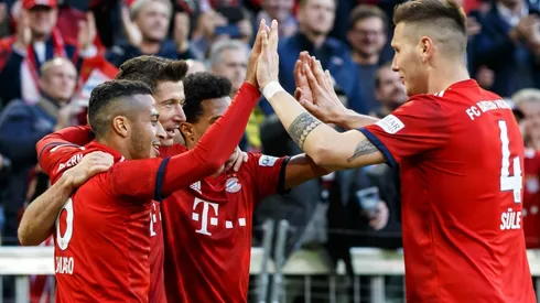 Celebración de Bayern Munich