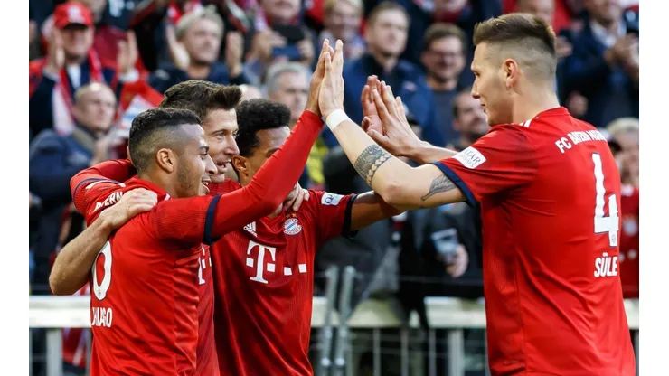 Celebración de Bayern Munich