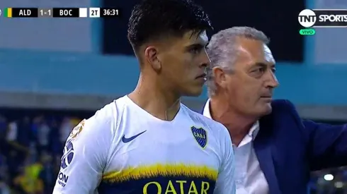 Cortés debutó en Boca Juniors.