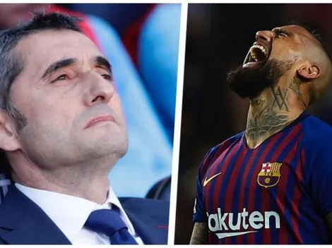 La preocupación de Valverde por la ausencia de Vidal ante el Atlético