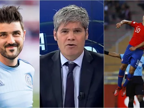 Guarello alucina con Alexander Aravena: "Tiene cositas de David Villa"