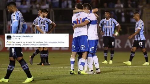 La confusión de la Copa Libertadores.