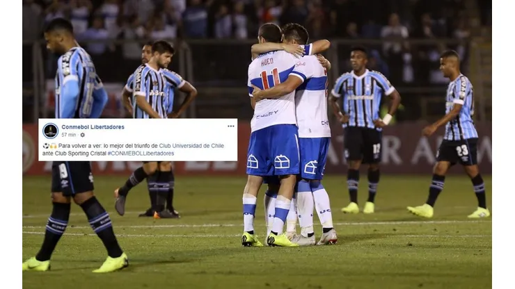 La confusión de la Copa Libertadores.