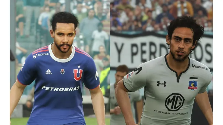 Colo Colo y la U actualizan sus camisetas en PES 2019