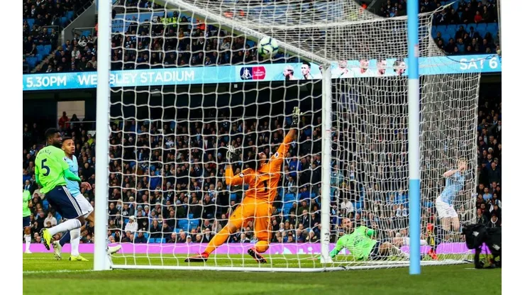 El gol de De Bruyne.