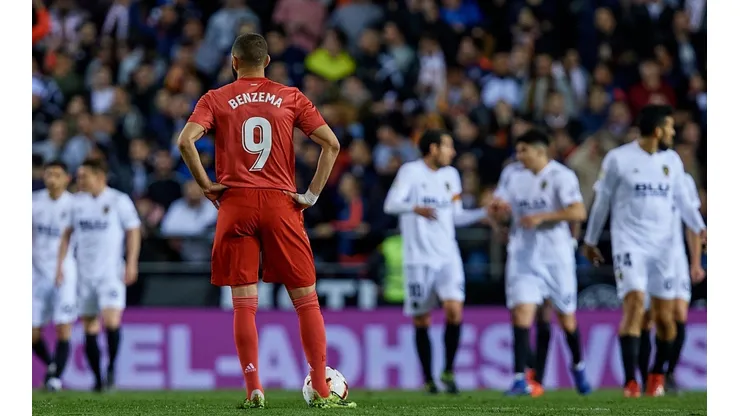 Valencia venció al Madrid y Zidane sumó su primera derrota