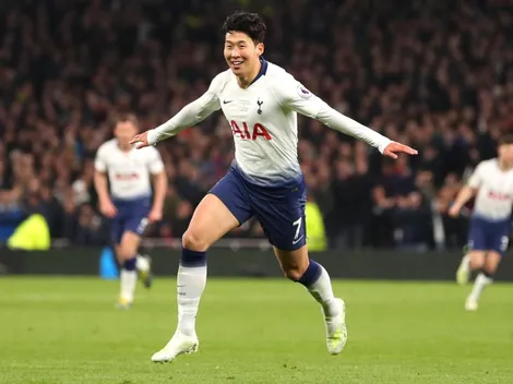 Son anotó el primer gol del Tottenham en su nuevo estadio