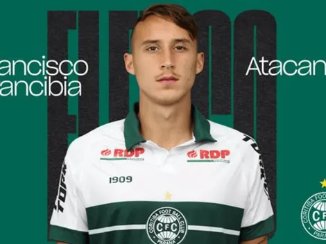 Arancibia se luce hablando en portugués en su presentación en Coritiba