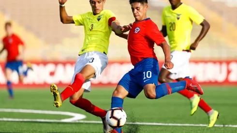Alexander Aravena marcó el gol del triunfo de Chile sobre Ecuador