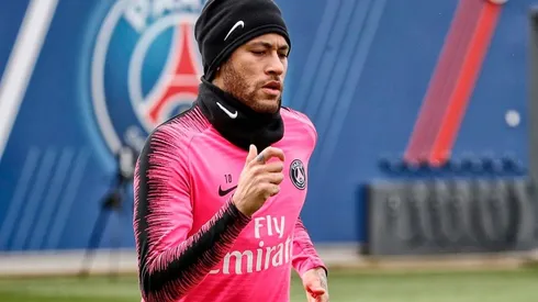Neymar volvió a los entrenamientos en PSG luego de 70 días