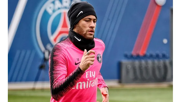Neymar volvió a los entrenamientos en PSG luego de 70 días