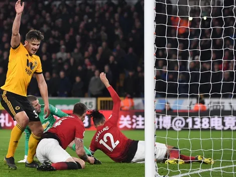 Man United cayó ante los Wolves y pone en peligro su clasificación a la Champions