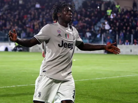 Juventus vence al Cagliari con un nuevo gol de la promesa Kean