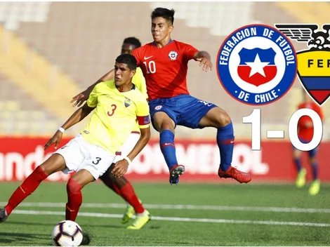 [En Vivo] Chile derrota a Ecuador en el inicio del hexagonal final