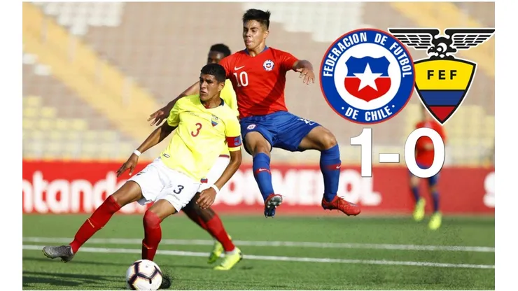 Chile y Ecuador están chocando en Lima