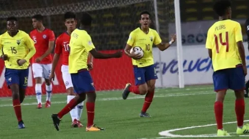 Ecuador ya derrotó a Chile en la primera ronda del Sudamericano