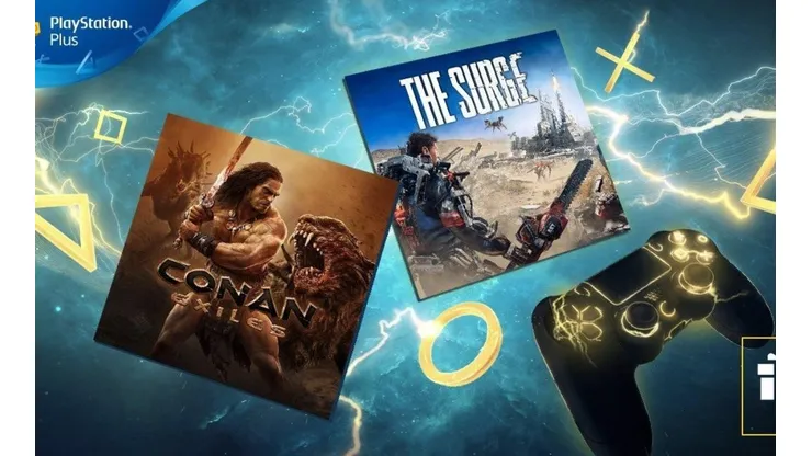 Juegos gratis del PS Plus de abril: The Surge y Conan Exiles