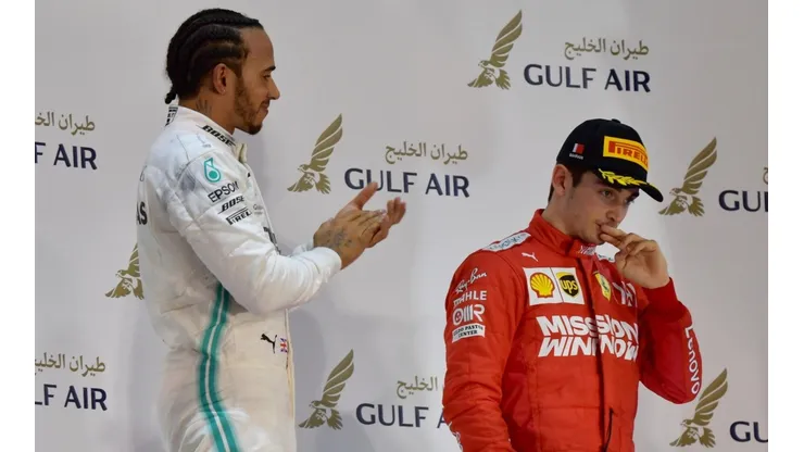 Hamilton ganó la carrera y Leclerc se ganó un consejo