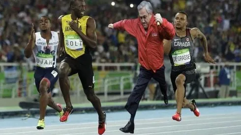Bolt alucina con el meme de Piñera y lo comparte por Twitter