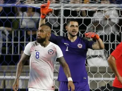 Arturo Vidal felicitó a Gabriel Arias por su título con Racing