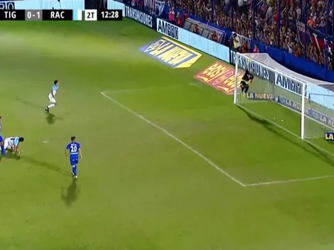 [Video] Insólito condoro del portero de Tigre le da el título a Racing