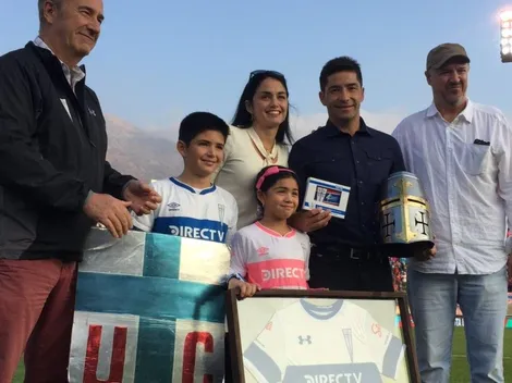 Emocionante: Homenajean al Huaso Álvarez en el partido de la UC