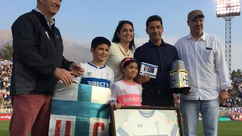 Álvarez fue ovacionado por el público en la precordillera