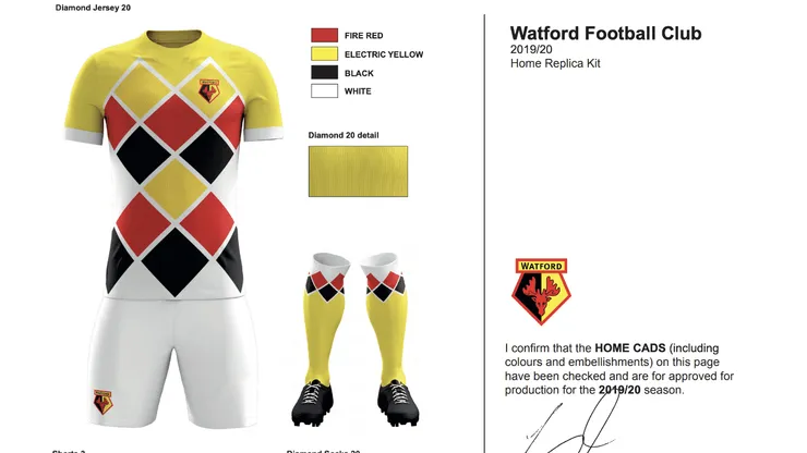 Watford troleó a sus hinchas con una camiseta falsa