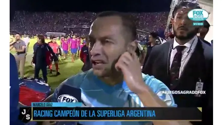 Díaz tras coronarse en Argentina