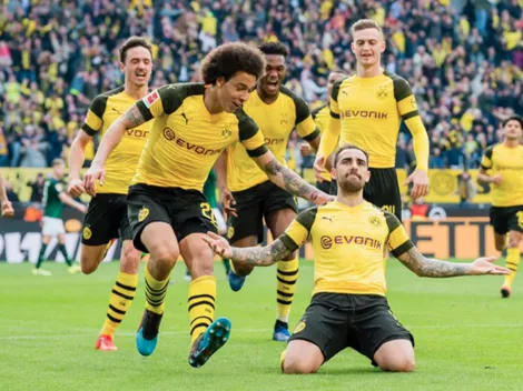 Borussia Dortmund recupera la punta de la Bundesliga