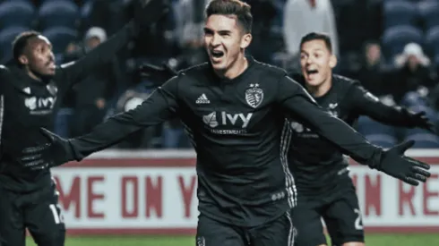 Felipe Gutiérrez aportó un gol en el triunfo del Kansas