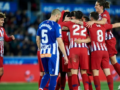 Atlético de Madrid golea al Alavés sin Guillermo Maripán