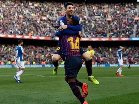Barcelona se impuso al Espanyol con Vidal en cancha 10 minutos