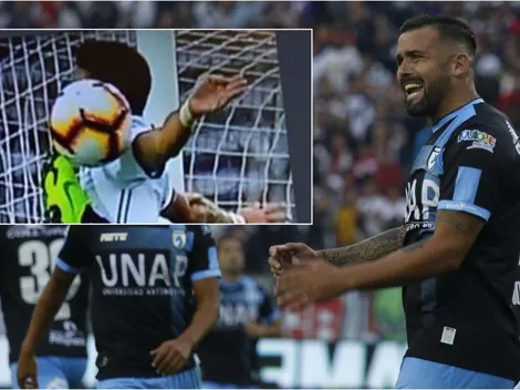 "Con mayonesa en los ojos": el descargo de Donoso contra el árbitro