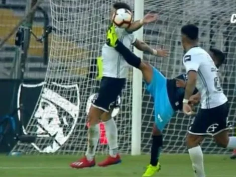 Cuadro a cuadro: la polémica mano penal de Matías Zaldivia