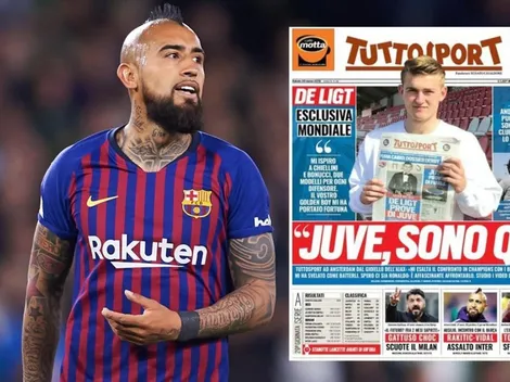 TuttoSport: el Inter va por Arturo Vidal