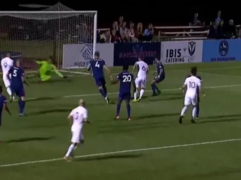 Pablo Jara, eterno suplente de Colo Colo, debuta con enorme tapadón en el fútbol de Estados Unidos