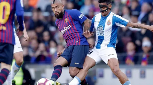 Vidal: poquito, pero bueno contra Espanyol.